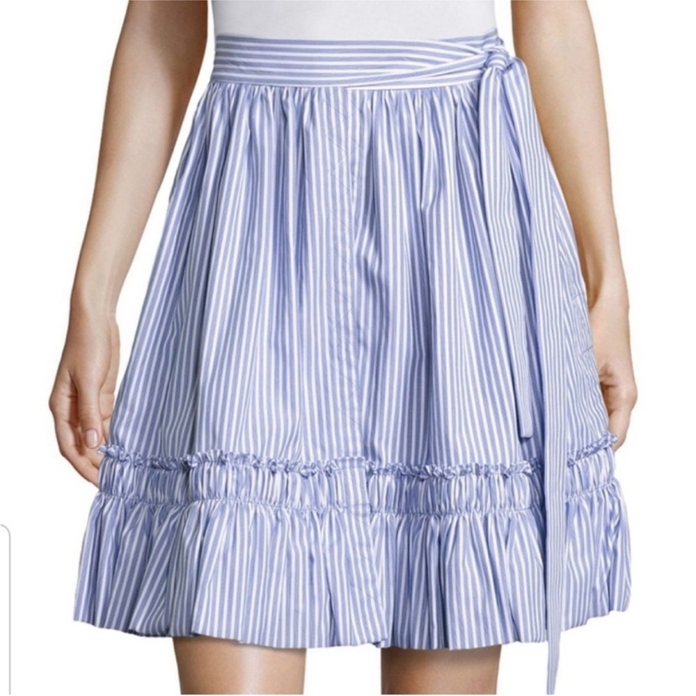 Alexis Blue Striped Women's Skirt - size small